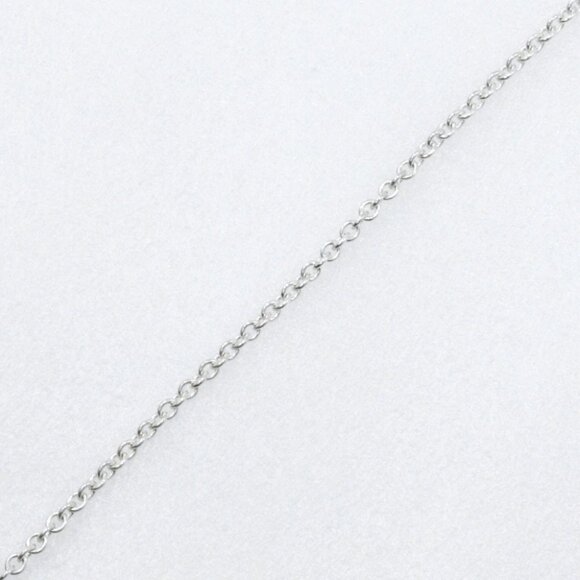 TIFFANY&Co. Bean Necklace Elsa Peretti Silver925 10.9g Women - Picture 4 of 10